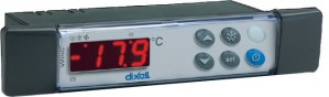 Lämpötilasäädin 4 sulatusreleellä (paneeliasennus) Dixell XM244L (511C0) 230Vac- summeri- RTC
